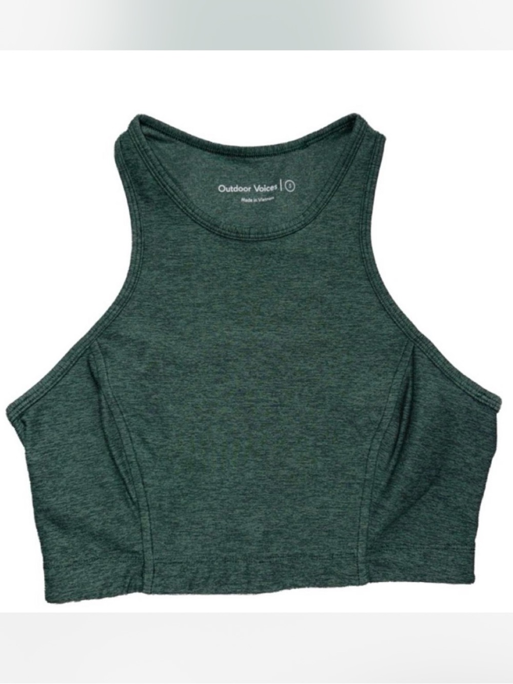 Outdoor Voices Athena Racerback Crop Bra